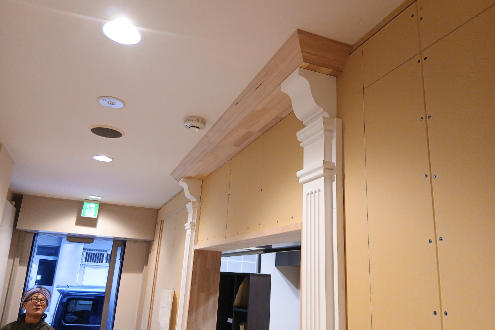 受付もおしゃれに