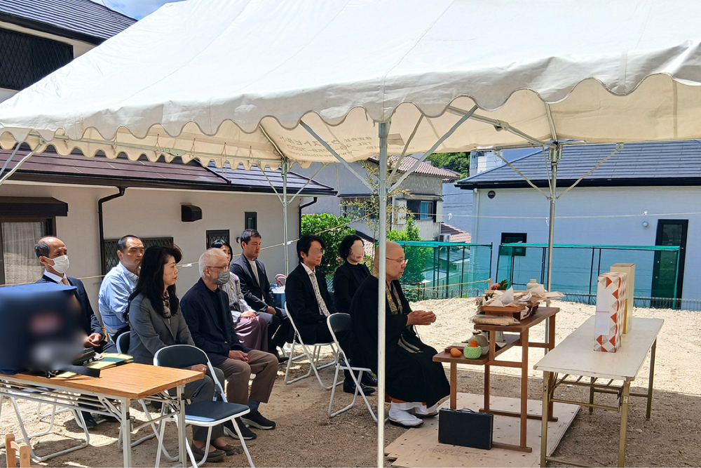地鎮祭を行いました