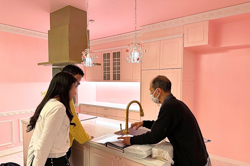 いよいよお引渡しです