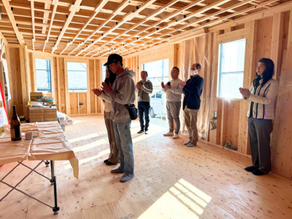 多角形のある２階建て　加古川市