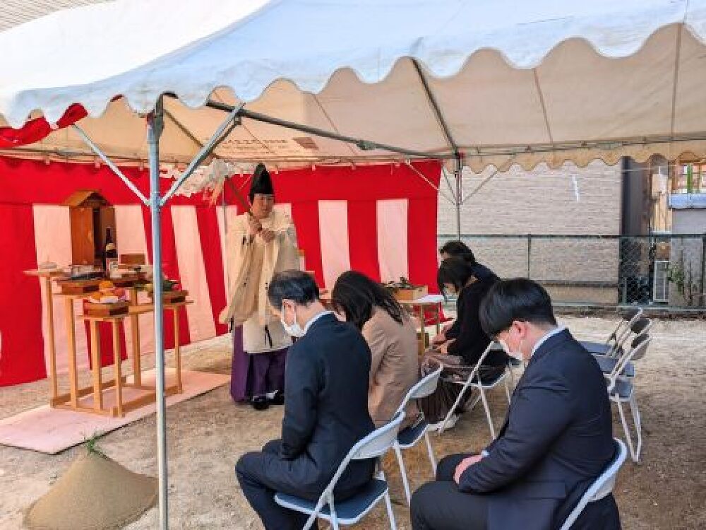 地鎮祭を行いました