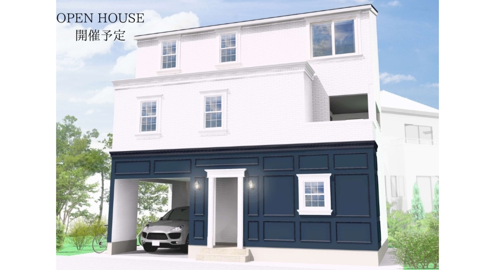 BEACON HILL OPEN HOUSEのご案内 大阪輸入住宅【ウエストビルド】デザインと高性能2x4工務店で建てる