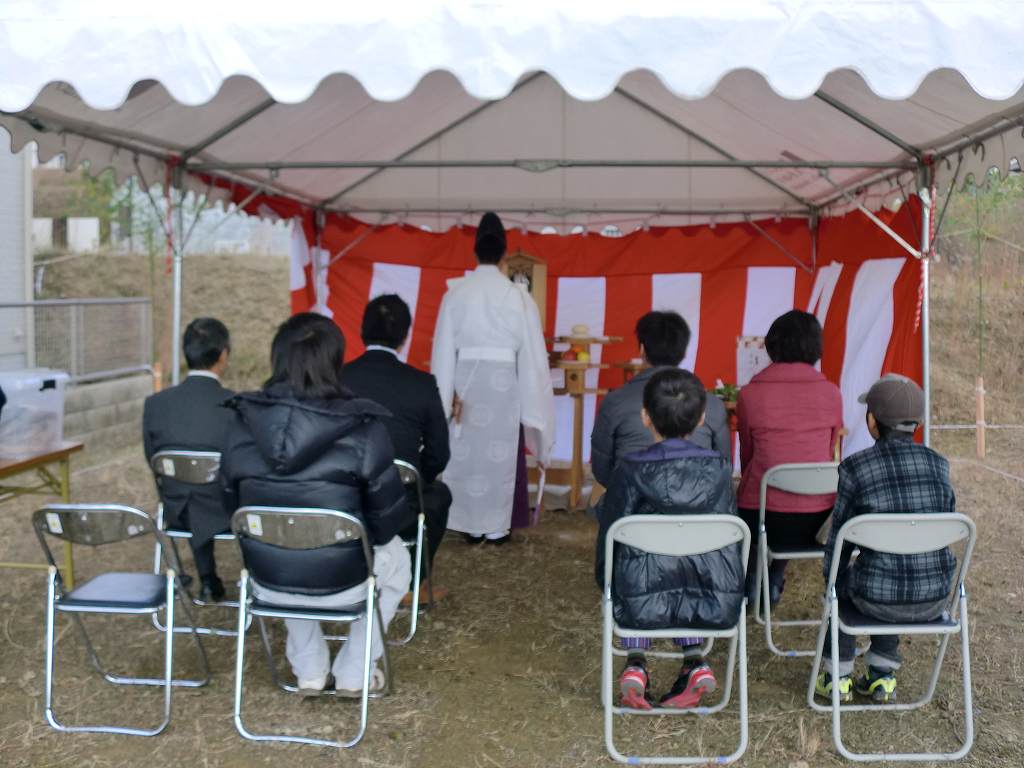 地鎮祭お疲れ様でした！