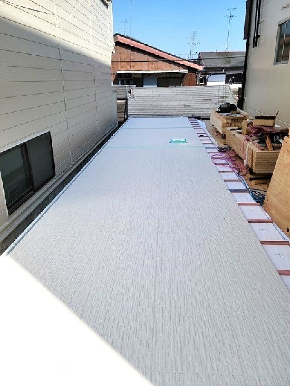 2階壁 建て起こし