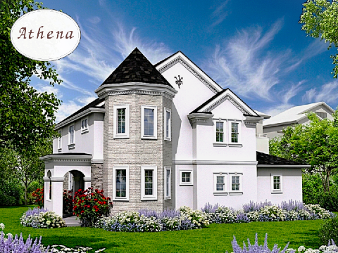 【新築】憧れの輸入住宅　#二世帯 #多角形 #吹抜け