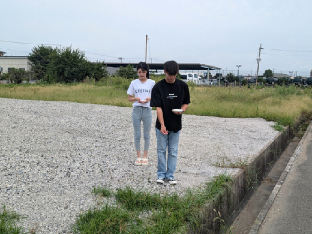 塔屋のある輸入住宅