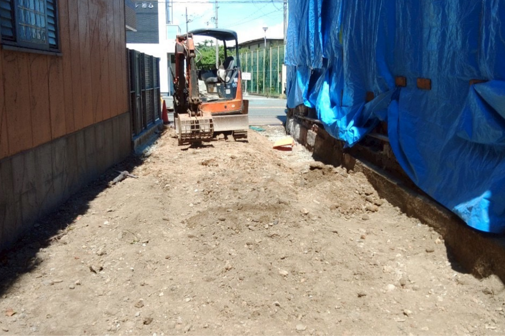 解体工事を行いました