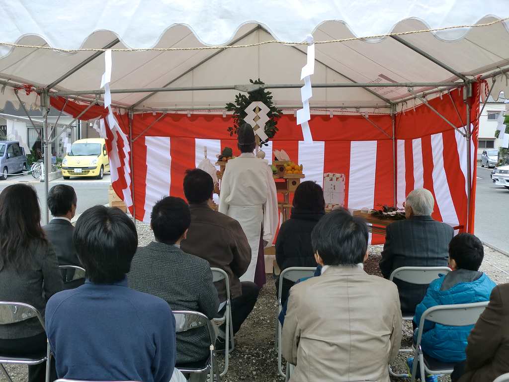 地鎮祭を行いました！