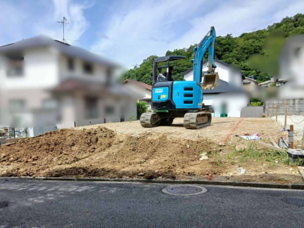 基礎工事が着工しました