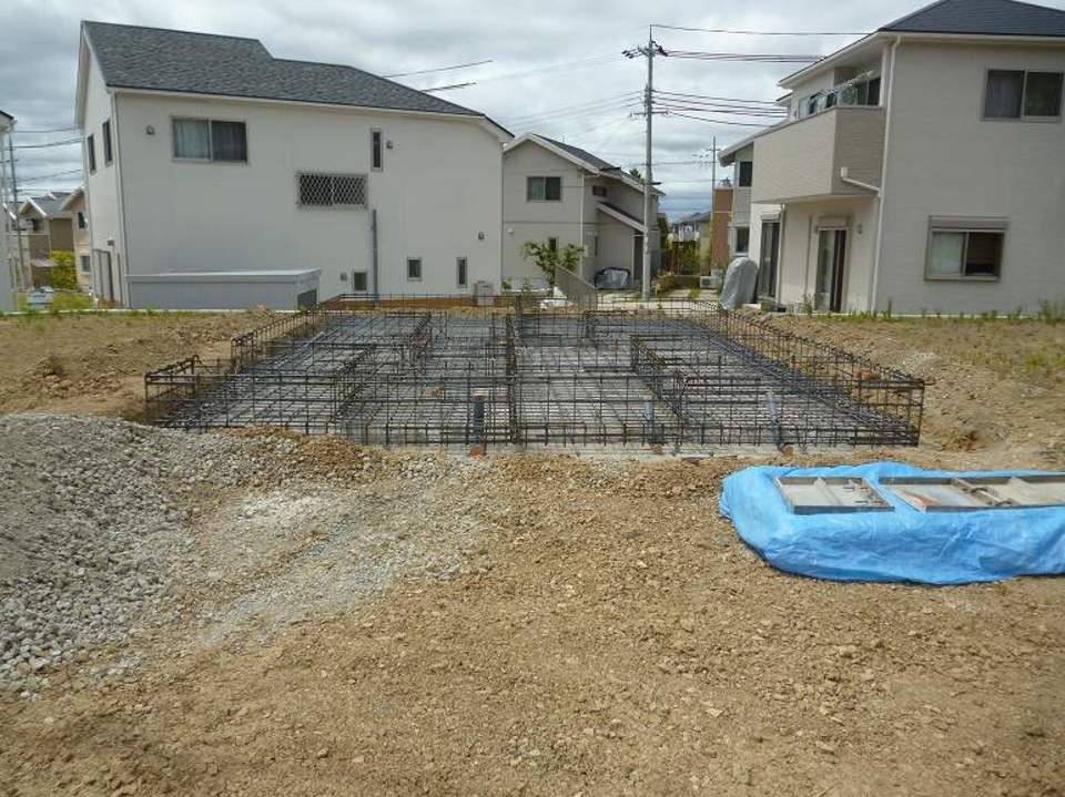 配筋検査を行いました