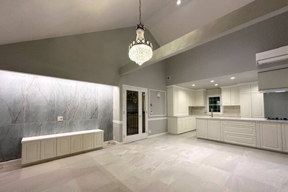 キッチンやテレビボード