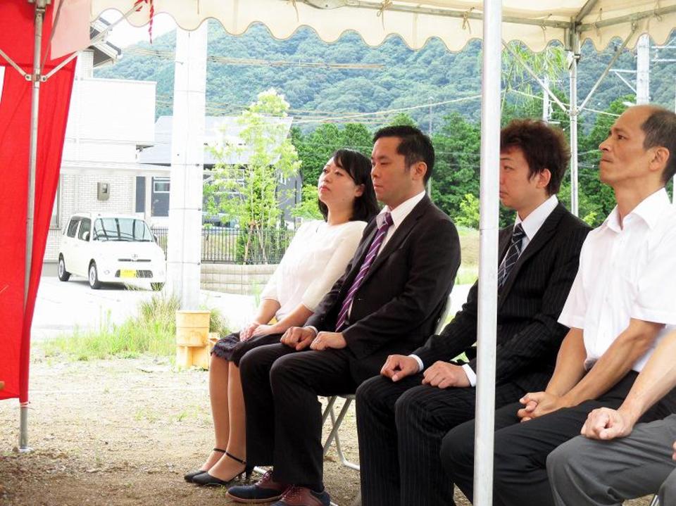 おめでとうございます！Ｔさま邸の地鎮祭