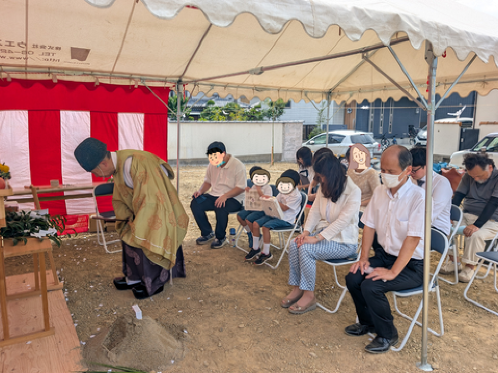 地鎮祭を行いました