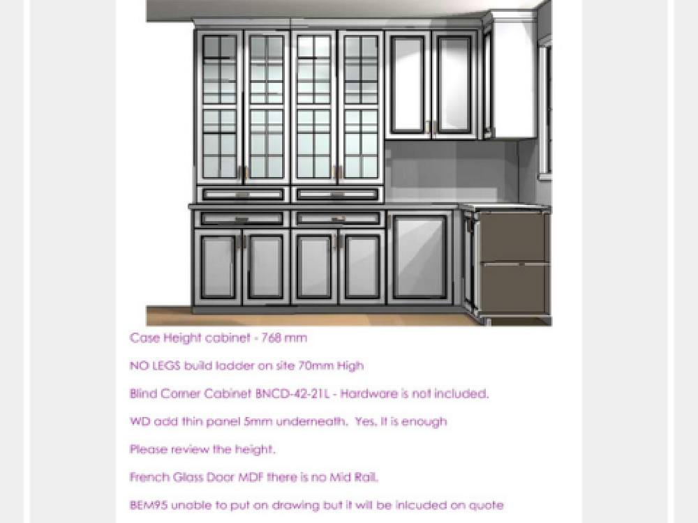 MERIT KITCHENS　～カップボード～