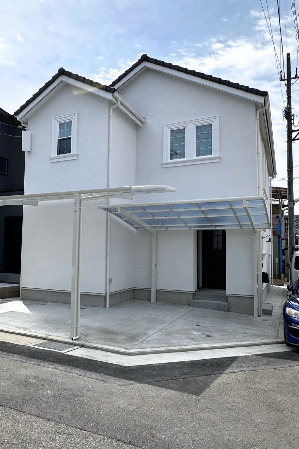 外構工事も完成