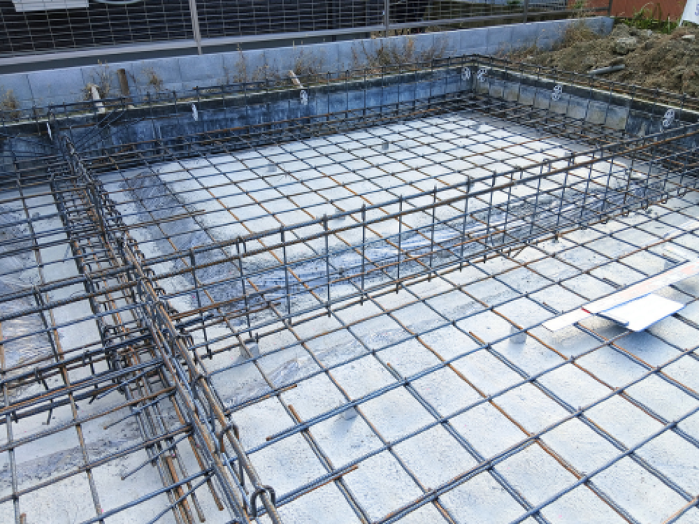 配筋検査を受けました