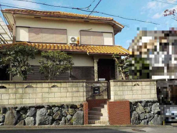 解体前のお家