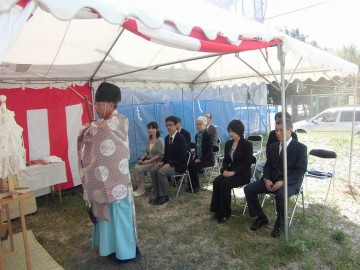 地鎮祭を行いました。