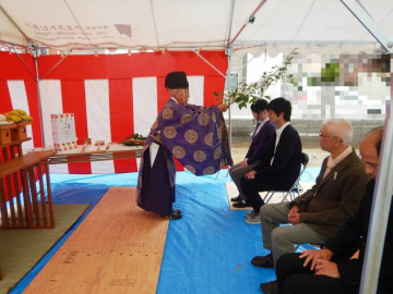 地鎮祭を行いました