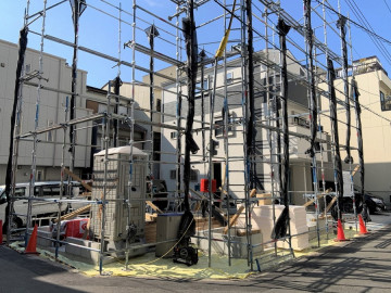 いよいよ建て方工事