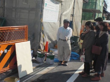 外壁塗りムラ立会いして頂きました！