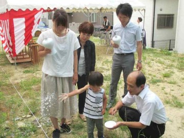 地鎮祭を行いました！