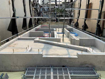 基礎が出来上がりましたよ