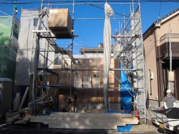 木工事中です。