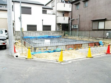 配筋工事が完了しました