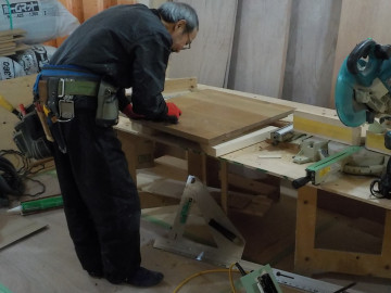 造作工事('ω')ノ