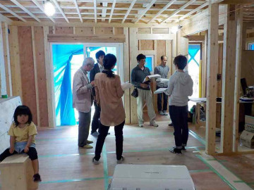 電気工事の打合せ