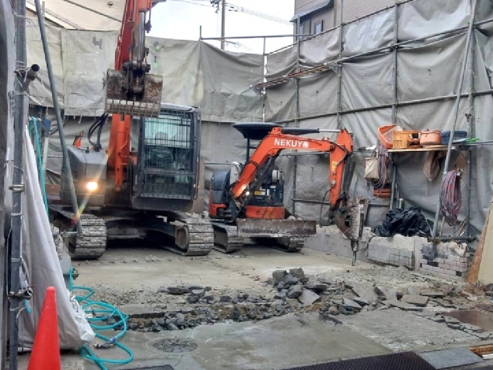 建替え解体工事