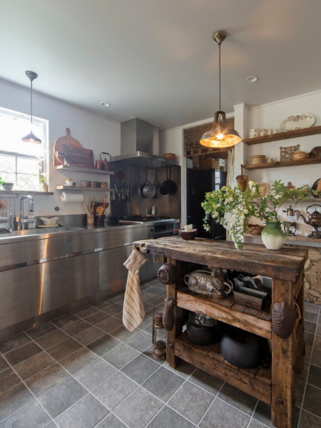 庭とハーブとAntique