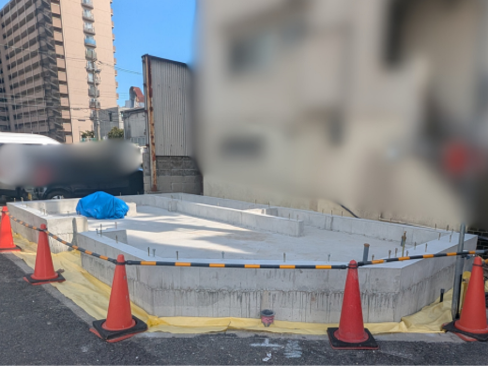 ツーバイフォー工法基礎工事