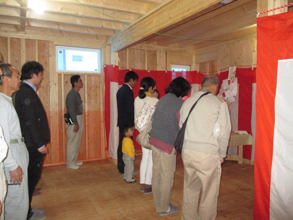上棟式を行いました！