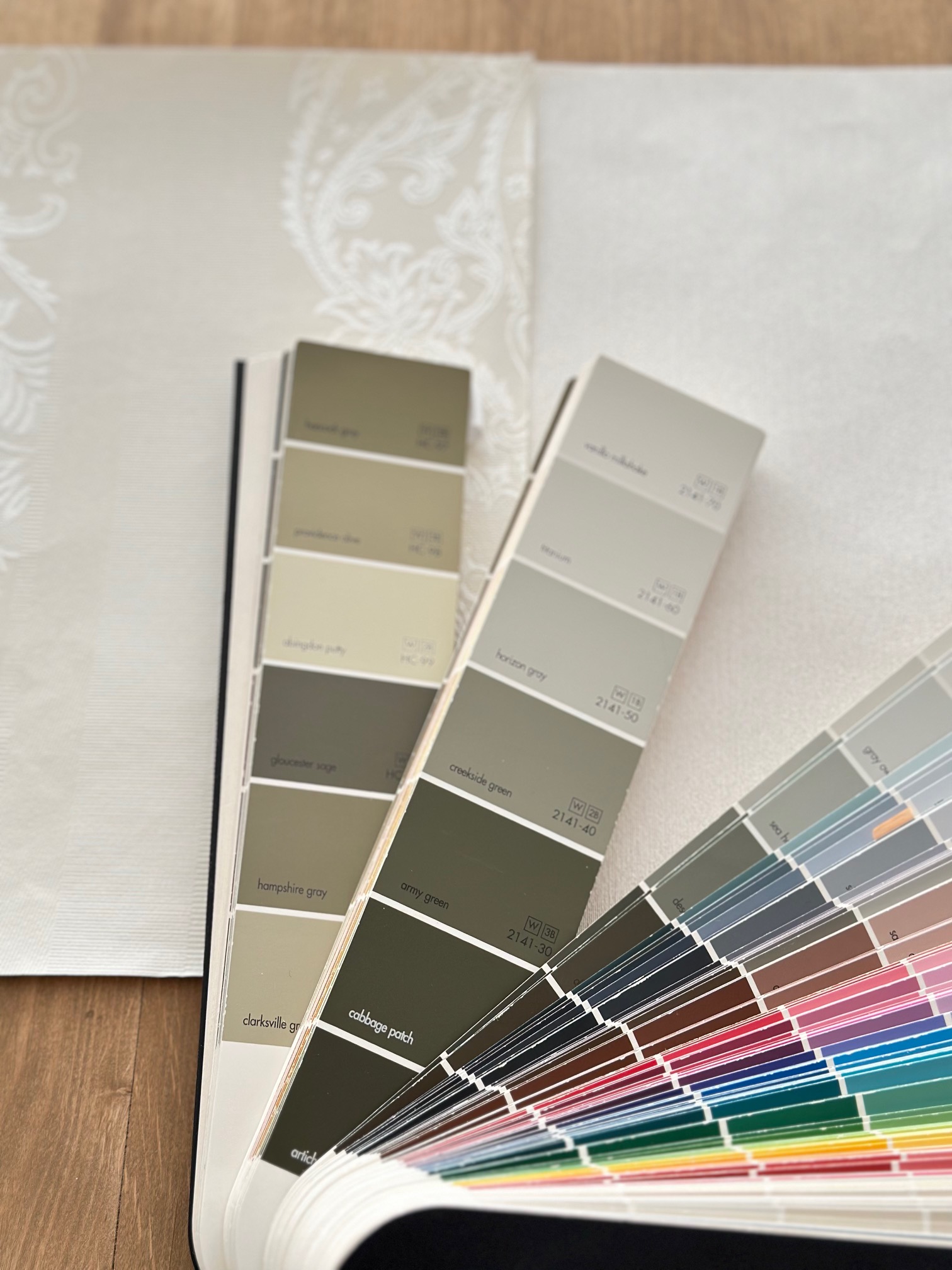 カラーコーディネートのパレット